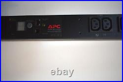 APC AP7851 Metered Rack PDU 16A 200-240VAC 24 Ports C13 & C19 Tested