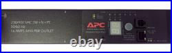 APC AP7855A Rack PDU Metered Zero U 22kW 400V 6x C19 Power Distribution Unit