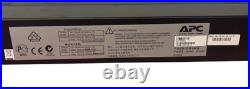 APC AP7855A Rack PDU Metered Zero U 22kW 400V 6x C19 Power Distribution Unit