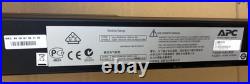 APC AP7856 6x C13 12x C19 32A 3-phase Metered Rack Power Distribution Unit PDU