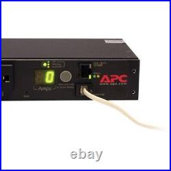APC AP7900B Switched Rack PDU 100/120V 50/60 Hz 12A 8-Outlet