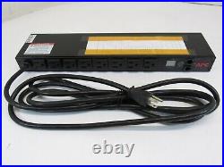 APC AP7900 Rack PDU Switched 1U 15A 100/120V (8) 5-15