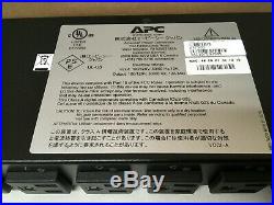 APC AP7900 Rack PDU, Switched, 1U, 15A, 100/120V, (8)5-15 PDU (C22)
