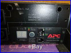 APC AP7911B Rack PDU, Switched, 2U, 30A, 208V#