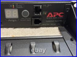APC AP7920B 8-Port Switched 1U Rack PDU Power Distribution Unit with rackmount