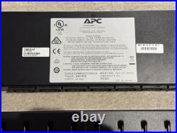 APC AP7920B 8-Port Switched 1U Rack PDU Power Distribution Unit with rackmount