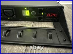 APC AP7920B PDU + Rack ears and Supports Switched, 1U 12A/208V 10A/230V 8XC13