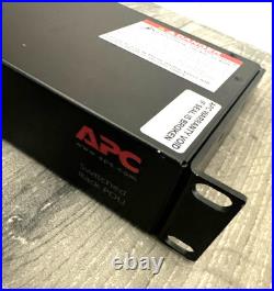 APC AP7920B PDU + Rack ears and Supports Switched, 1U 12A/208V 10A/230V 8XC13