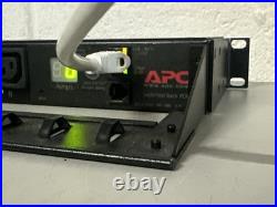 APC AP7920B Switched Rack PDU 1PH 1U 8x C13 Output 1xC14 Input 200-240V AC 2300V APC AP7920B Switched Rack PDU 1PH 1U 8x C13 Output 1xC14 Input 200-240V AC 2300V