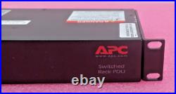 APC AP7920B Switched Rack PDU 1PH 1U 8x C13 Output 1xC14 Input 200-240V AC 2300V