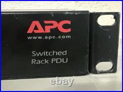 APC AP7920B Switched Rack PDU 1PH 1U 8x C13 Output 1xC14 Input 200-240V AC 2300V APC AP7920B Switched Rack PDU 1PH 1U 8x C13 Output 1xC14 Input 200-240V AC 2300V