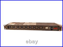 APC AP7920B power distribution unit PDU 8 AC outlets 0U/1U Black + MOUNTING EARS