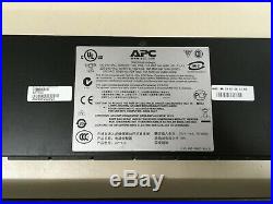 APC AP7920 Rack Switched PDU 1U 10A/230V (8)C13 Firmware updated and Reset