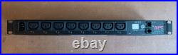 APC AP7920 Switched 1U 8x C13 Outlet Rack PDU with Rack Ears