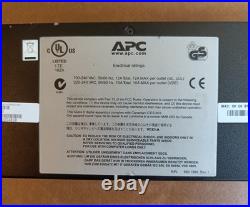 APC AP7920 Switched 1U 8x C13 Outlet Rack PDU with Rack Ears