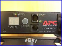 APC AP7920 Switched Rack PDU 1U 12A 230V 8 port C13 Network Controlled