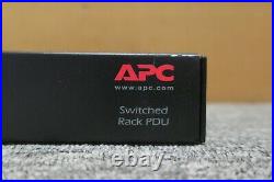 APC AP7921B Switched Rack PDU 1PH 16A 8 Outlets C13 1U Rackmount 208/230V