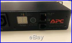 APC AP7921 250v 16A Amp Switched Power Distribution Unit PDU