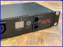 APC AP7921 8 Outlet Rack Power Distribution Unit PDU 8 x C13 (IEC) Power Outlets