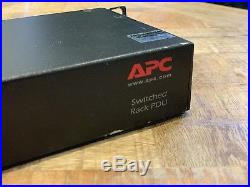 APC AP7921 8 Outlet Rack Power Distribution Unit PDU 8 x C13 (IEC) Power Outlets