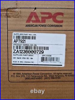 APC AP7921 New Switched Rack PDU