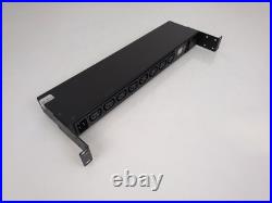 APC AP7921 Switched Rack PDU 16A 1U 208/230V, (8)C13 With Rack Mounts