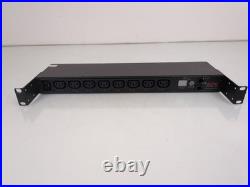 APC AP7921 Switched Rack PDU 16A 1U 208/230V, (8)C13 With Rack Mounts