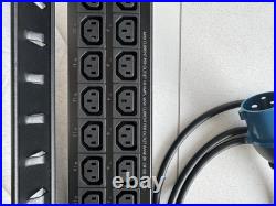 APC AP7922 Switched Rack PDU 32A 220-240V 16x C13 CEE Plug Metered APC AP7922 Switched Rack PDU 32A 220-240V 16x C13 CEE Plug Metered