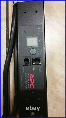 APC AP7930, Switched, Rack PDU, Zero U, 20A, 100/120V, (24) NEMA 5-20R, L5-20P