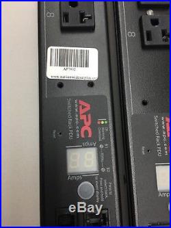 APC AP7932 Rack PDU Switched 24-Outlet Zero U 30A 120V 24x 5-20