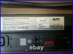 APC AP7941 SWITCHED RACK PDU 24 OUTLET 200-240 VAC 24A Power Distribution
