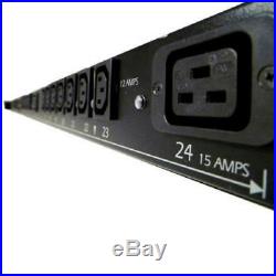 APC AP7941 Switched Rack PDU ZeroU Rackmount 30A 200/208V L6-30 (21)C13 & (3)C19