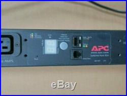 APC AP7952 Rack ZeroU Switched PDU Power Distribution Unit 16A 230V 21xC13 3xC19