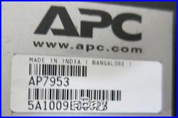 APC AP7953 Rack ZeroU Metered PDU Power Distribution Unit 32A 230V 20xC13 4xC19