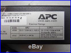 APC AP7960 Switched PDU 24-Outlet 16A, Input 208V 3 phase (Lot of 5) #TQ1599