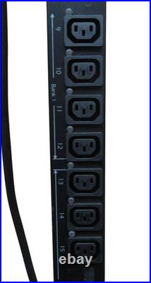 APC AP8653 21xC13 3xC19 230V 32A ZeroU Switched Rack PDU Power Distribution Unit
