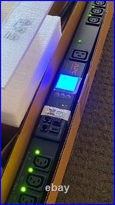 APC AP8653 2G Metered 32A Zero U PDU New in Original Box. 12m RTB Warranty