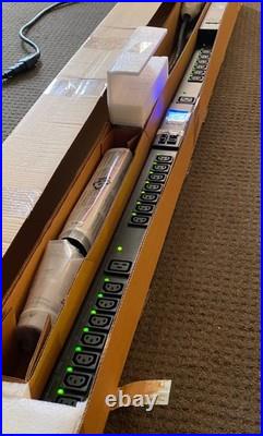 APC AP8653 2G Metered 32A Zero U PDU New in Original Box. 12m RTB Warranty