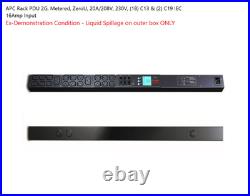 APC AP8858 Power Distribution unit (PDU) 20 AC outlet(s) 0U Black APC AP8858 Power Distribution unit (PDU) 20 AC outlet(s) 0U Black
