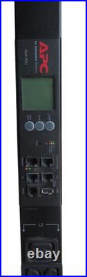 APC AP8881 Rack ZeroU Metered 3PH PDU 16A 230V 36xC13 6xC19 Power Distribution