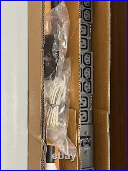 APC AP8886 Rack PDU 2G Metered ZeroU 230V 30 Outlets C13 & 12 Outlets C19 New