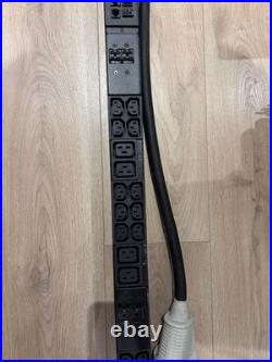 APC AP8886 Rack PDU, Metered, 22.0kW(32A 3P) 17.3kW(24A 1P) (30) C13 & (12) C19