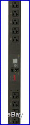 APC AP8930 Rack PDU 2G Switched ZeroU Power Distribution 20A 120V (24)NEMA 5-20R