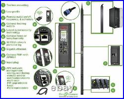APC APDU9953 power distribution unit (PDU) 24 AC outlet(s) 0U Black APDU9953