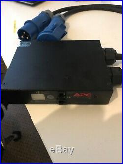APC AP 7152 In-Line Current Meter, 16A, 230V, IEC309-16A New in box