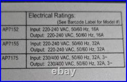 APC AP 7155 AP7155 In-Line Current Meter, 32A, 230V, IEC309 input and output APC AP 7155 AP7155 In-Line Current Meter, 32A, 230V, IEC309 input and output