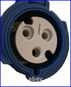 APC AP 7155 AP7155 In-Line Current Meter 32A 230V IEC309 input and output