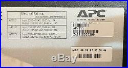 APC AP 7155 In-Line Current Meter, 32A, 230V, IEC309 input and output
