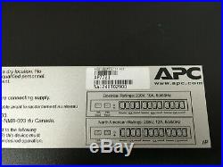 APC Auto Transfer AP7721 ATS 10A Used Factory Reset / Firmware updated