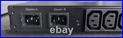 APC Automatic Transfer Switch AP7721 Rack Mountable 10A/230V